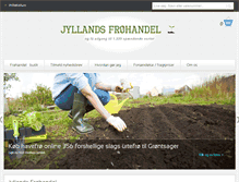 Tablet Screenshot of froehandel.dk